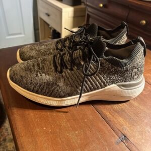 Foot Joy Women's Flex XP Spikeless Golf Shoes Sz 8.5 Gray And Black